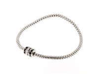 Bracciale Cesare Paciotti Uomo in Acciaio Zirconia JPBR0756B - JPBR0756B